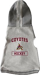 Littlearth NHL Dog & Cat Hooded Crewneck Sweater, Medium, Arizona Coyotes