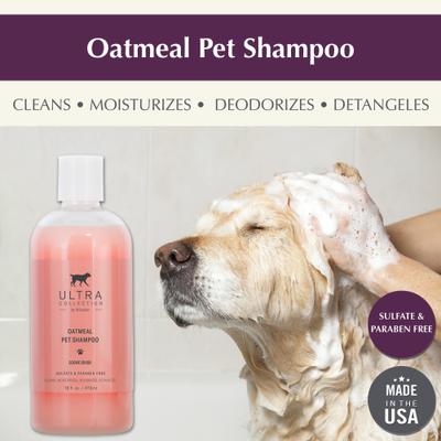 Show full view: Ultra Collection Cookie Crush Oatmeal Dog Shampoo, 16-fl oz bottle slide 2 of 6