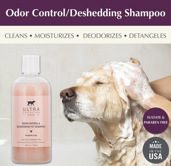 Ultra Collection Sugarcane Island Odor Control & Deshedding Dog Shampoo