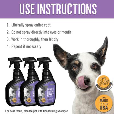 Show full view: Tough Stuff SKUNKED! Deodorizing Dog Spray, 32-fl oz bottle slide 4 of 6