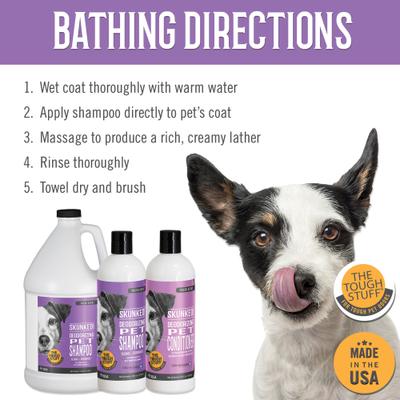 Show full view: Tough Stuff SKUNKED! Deodorizing Dog Shampoo, 16-fl oz bottle slide 4 of 6