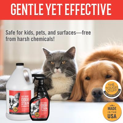 Show full view: Tough Stuff Cat Urine Odor & Stain Eliminator, 32-fl oz bottle slide 6 of 6