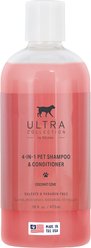 Ultra Collection Coconut Cove 4-in-1 Dog Shampoo & Conditioner, 16-fl oz bottle