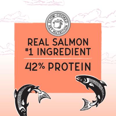 Show full view: Blackwood Bounty Grain-Free Salmon & Rainbow Trout Recipe Dry Cat Food, 4.5-lb bag slide 4 of 9