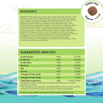 Show full view: Blackwood Bounty Grain-Free Whitefish & Lentil Recipe Dry Cat Food, 4.5-lb bag slide 8 of 9