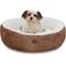 Show in main carousel: American Kennel Club Mason Fabric Round Dog Bed, Brown, Small: 23-in slide 1 of 2