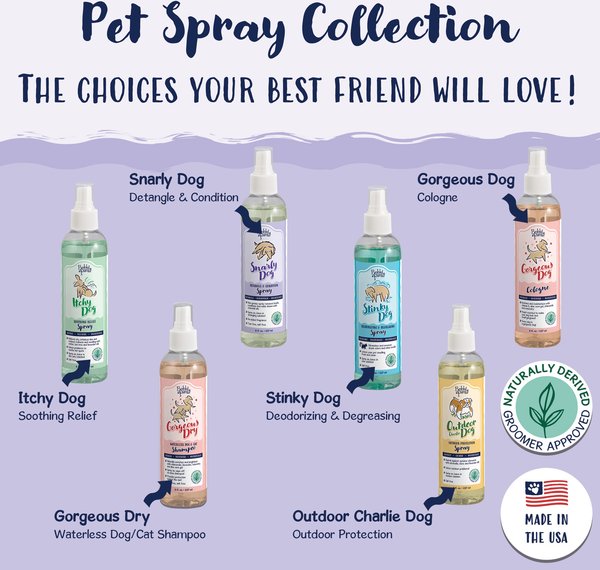 Show full view: Bobbi Panter Signature Detangling Dog Grooming Spray 8 Ounce Bottle, 8-fl oz bottle slide 5 of 6
