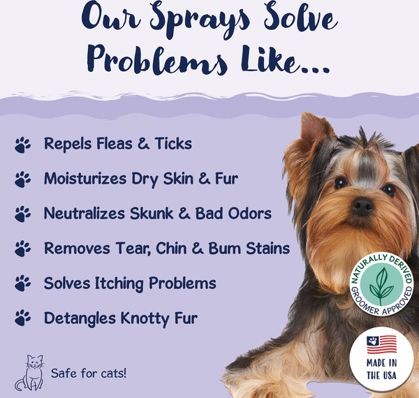 Show full view: Bobbi Panter Signature Detangling Dog Grooming Spray 8 Ounce Bottle, 8-fl oz bottle slide 4 of 6