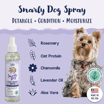 Show full view: Bobbi Panter Signature Detangling Dog Grooming Spray 8 Ounce Bottle, 8-fl oz bottle slide 3 of 7