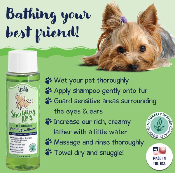 Bobbi Panter Signature 2 in 1 Deshedding & Detangling Dog Shampoo