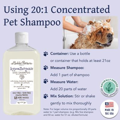 Show full view: Bobbi Panter Botanical Hypo-Allergenic Dog Shampoo, 14-fl oz bottle slide 4 of 8