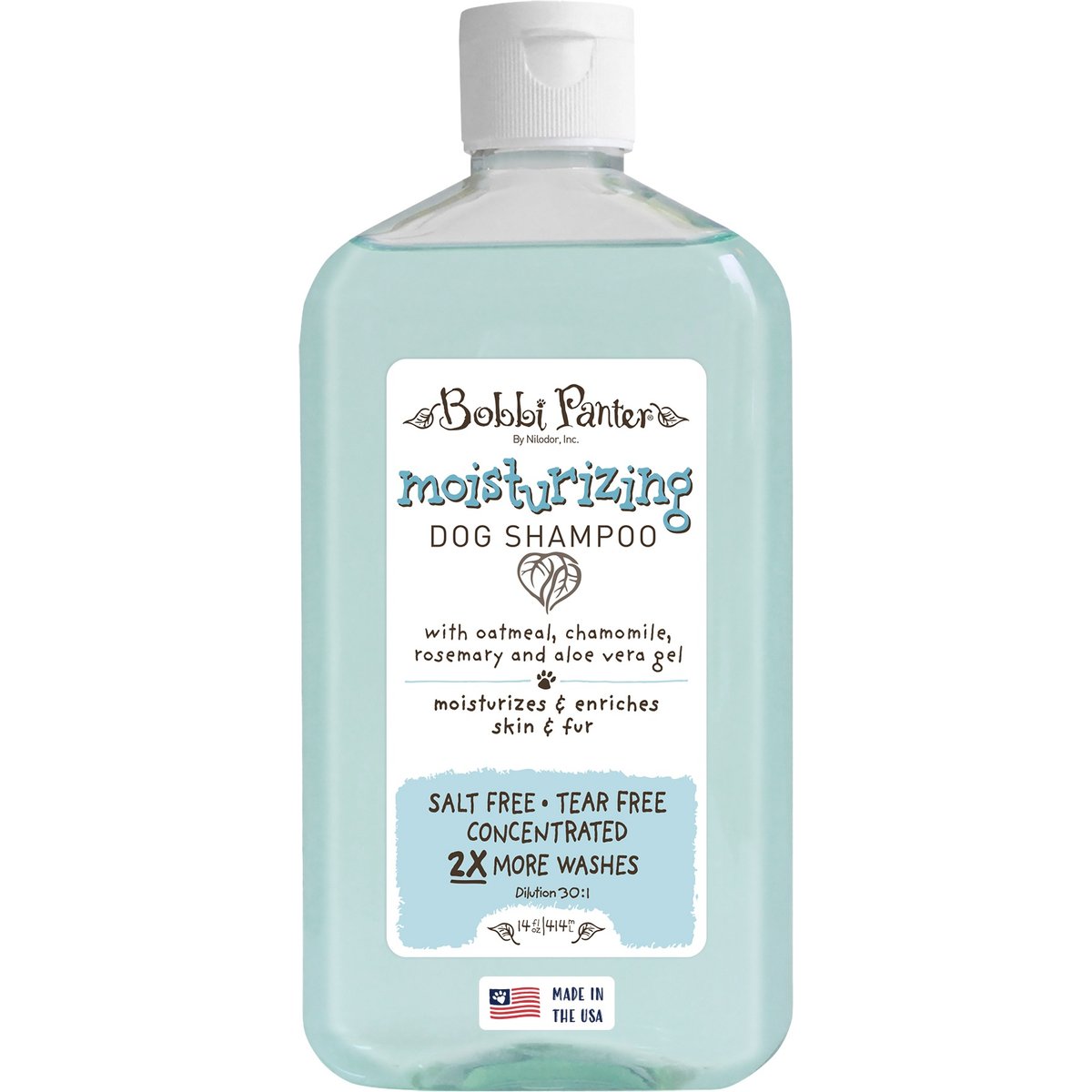 Bobbi Panter Botanical Moisturizing Dog Shampoo, 14-fl oz bottle, 1 count