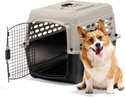 Petmate Vari Dog & Cat Kennel, Tan, 28-in, 25-30-lbs