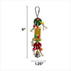 Caitec Featherland Paradise Triple Chew Bird Toy slide 2 of 2