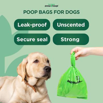 Show full view: The Original Poop Bags Dog Waste Bags with Tie Handles, 300 count slide 4 of 8