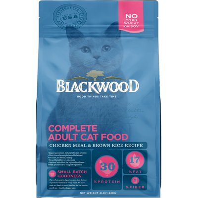 Blackwood Blackwood Complete Chicken Meal & Brown Rice Recipe Adult Dry Cat Food, 4-lb bag