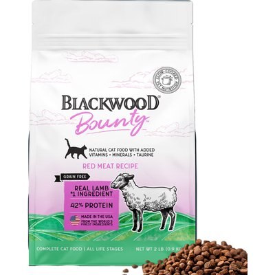 Blackwood Blackwood Bounty Grain-Free Red Meat Slow Cooked Dry Cat Food, 2-lb bag