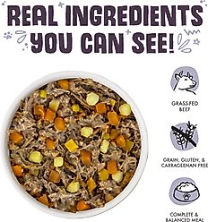 Weruva Steak Frites Dinner with Beef, Pumpkin & Sweet Potatoes in Gravy Grain-Free Canned Dog Food, 5.5-oz, case of 4 slide 2 of 8