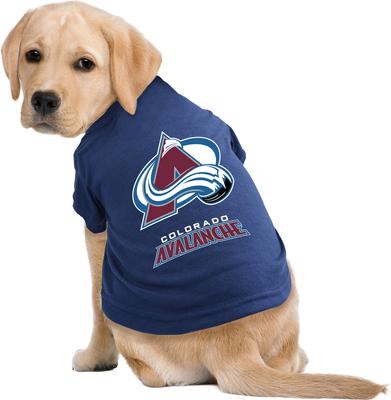 Show full view: Littlearth NHL Dog & Cat T-Shirt, X-Large, Colorado Avalanche slide 3 of 5