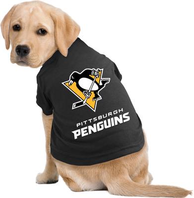 Show full view: Littlearth NHL Dog & Cat T-Shirt, X-Large, Pittsburgh Penguins slide 3 of 5