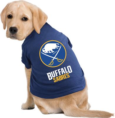 Show full view: Littlearth NHL Dog & Cat T-Shirt, X-Large, Buffalo Sabres slide 4 of 4