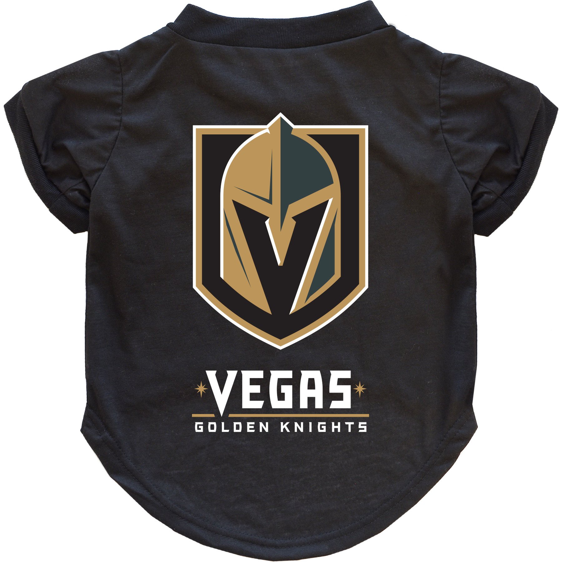 Littlearth NHL Dog & Cat T-Shirt, Vegas Golden Knights, X-Small
