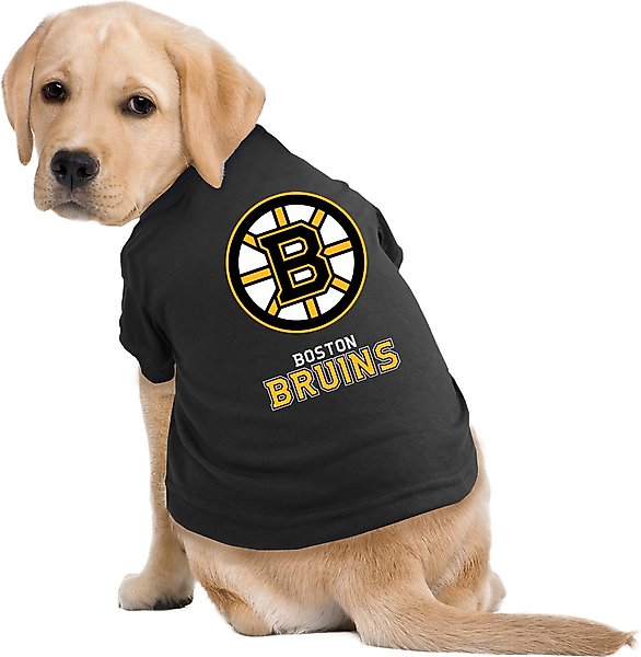 Show full view: Littlearth NHL Dog & Cat T-Shirt, Small, Boston Bruins slide 3 of 5