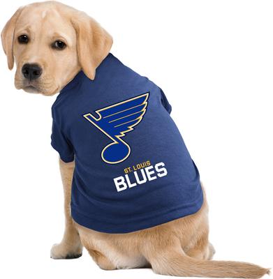 Show full view: Littlearth NHL Dog & Cat T-Shirt, X-Small, St. Louis Blues slide 4 of 6