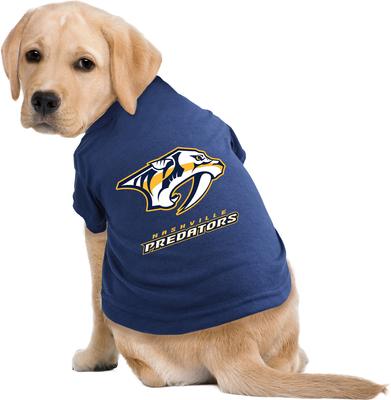 Show full view: Littlearth NHL Dog & Cat T-Shirt, Large, Nashville Predators slide 3 of 5