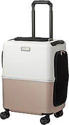 PETiCO iCO Dog & Cat Carrier, Pink Beige & White, 23-in