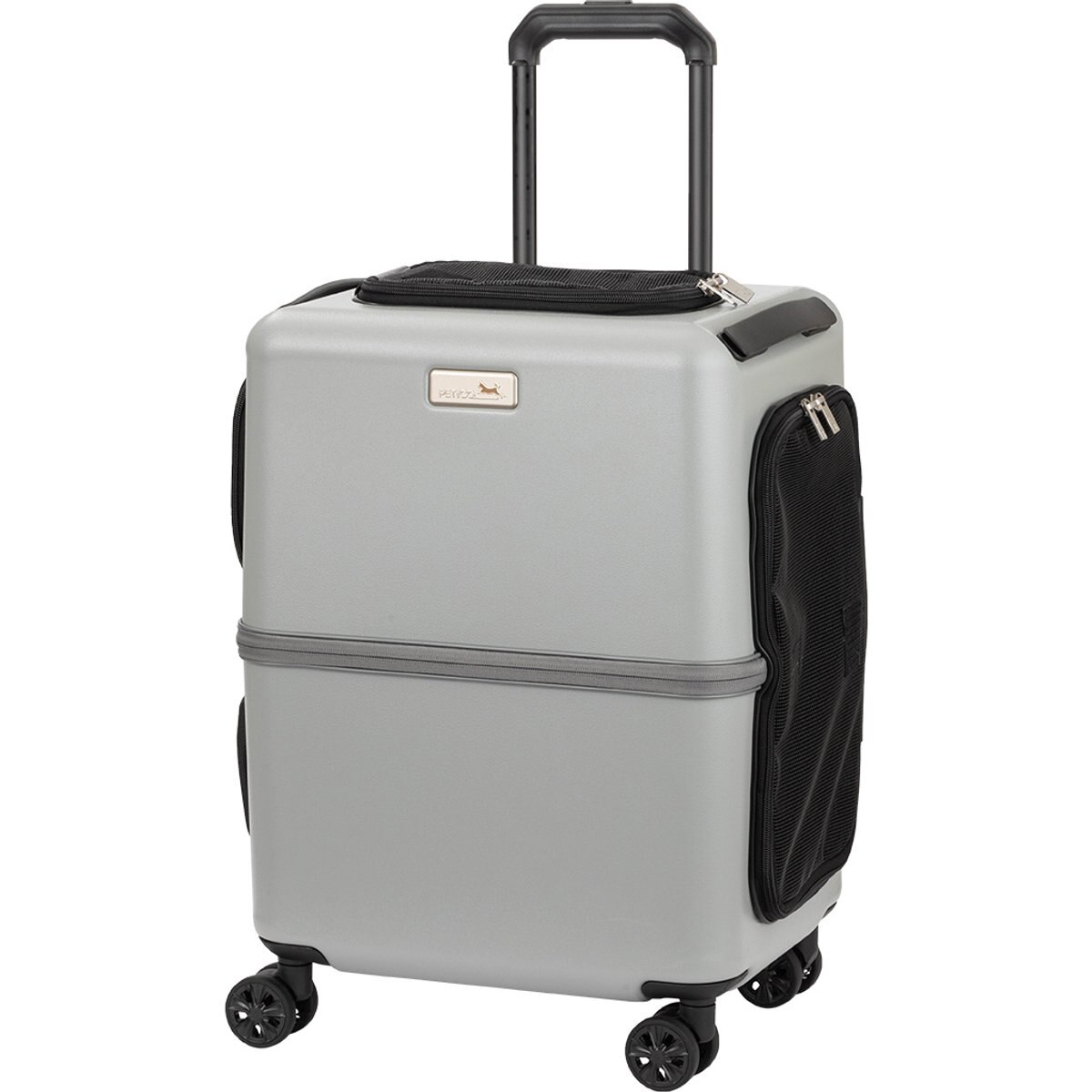 PETiCO iCO Dog & Cat Carrier, Sand Gray, 23-in