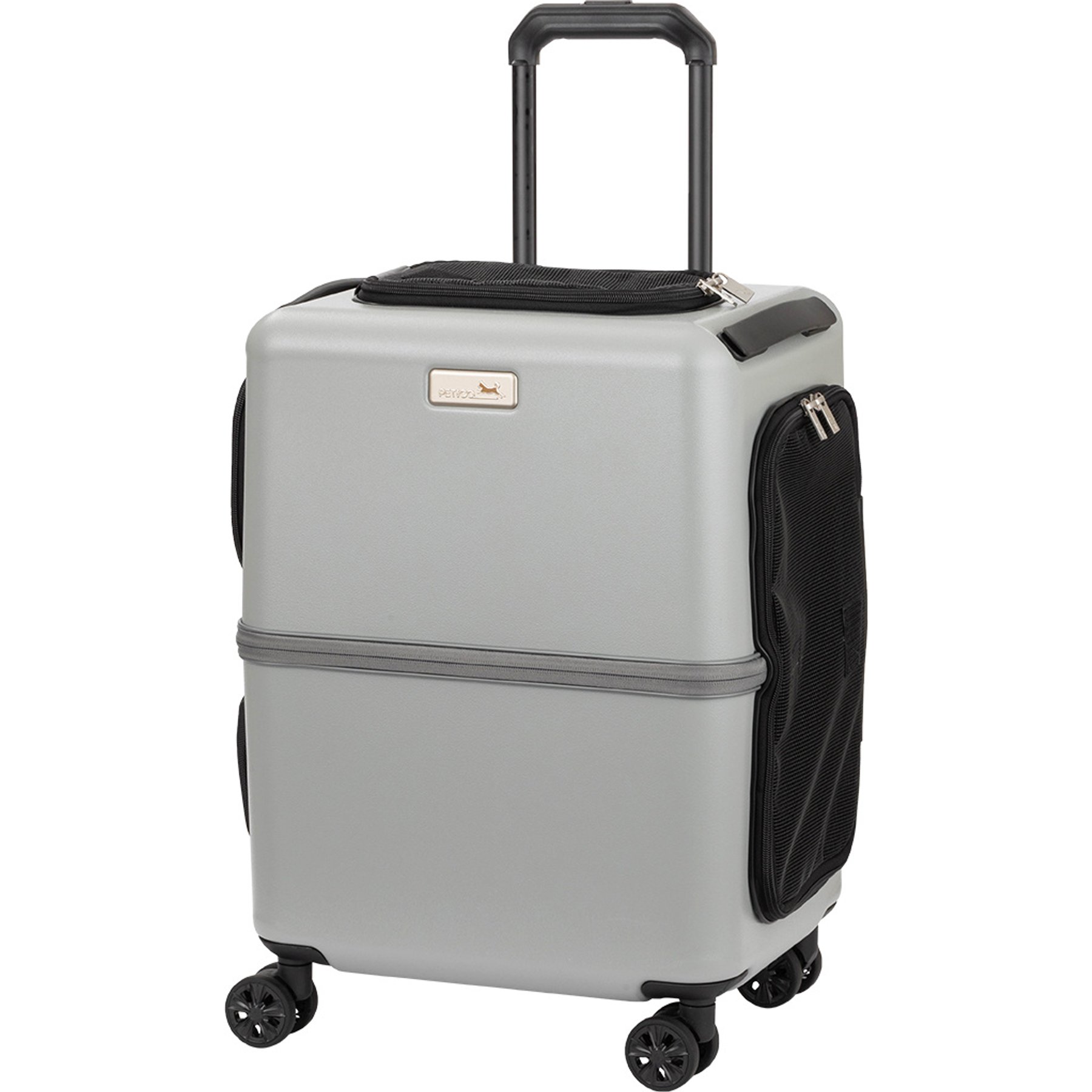 PETiCO iCO Dog & Cat Carrier, Sand Gray, 23-in