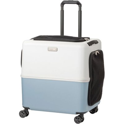 PETiCO PETiCO iCO Dog & Cat Carrier, Sky Blue & White, 25-in