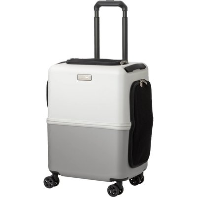 PETiCO PETiCO iCO Dog & Cat Carrier, Sand Gray & White, 23-in