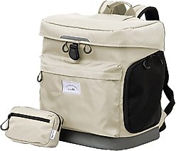 PETiCO HUG Backpack Dog & Cat Carrier, Beige