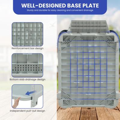 Show full view: Yitahome Outdoor Dog House, 33.5-in slide 5 of 7