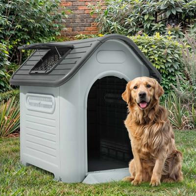Show full view: Yitahome Outdoor Dog House, 33.5-in slide 3 of 7