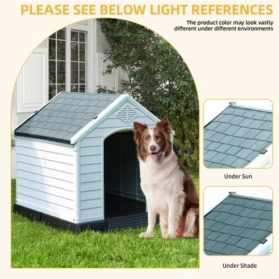 Show full view: Yitahome Indoor/Outdoor Plastic Dog House slide 4 of 6