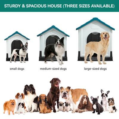 Show full view: Yitahome Folding Outdoor Plastic Dog House, Small slide 6 of 9