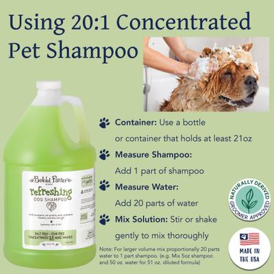 Show full view: Bobbi Panter Botanical Refreshing Dog Shampoo, 128-fl oz bottle slide 4 of 6