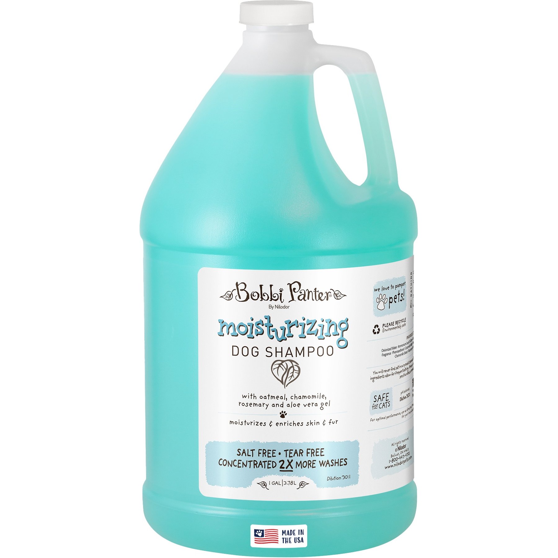 Bobbi Panter Botanical Moisturizing Dog Shampoo, 128-fl oz bottle, 1 count