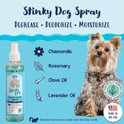 Show full view: Bobbi Panter Signature Stinky Dog Spray, 8-fl oz bottle slide 3 of 8