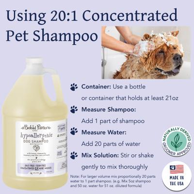 Show full view: Bobbi Panter Botanical Hypo-Allergenic Dog Shampoo, 128-fl oz bottle slide 4 of 7