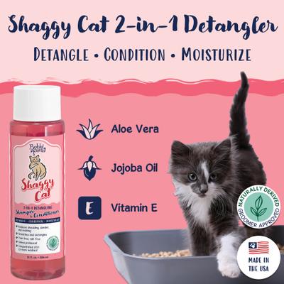 Show full view: Bobbi Panter Signature Shaggy Cat Shampoo & Conditioner, 8-fl oz bottle slide 2 of 7