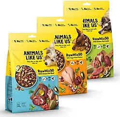 Animals Like Us RawMix50 Grass-Fed Beef + Cage-Free Chicken + Grass-Fed Lamb Dog Food