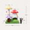 Show in main carousel: Happy & Polly Magic Mushroom 29-in Flannel Cat Tree, Red slide 8 of 8
