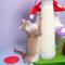 Show in main carousel: Happy & Polly Magic Mushroom 29-in Flannel Cat Tree, Red slide 3 of 8
