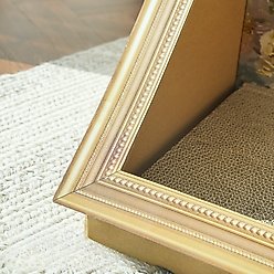 Happy & Polly Retro Art Flower 15-in Cat Scratcher slide 2 of 9