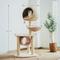 Show in main carousel: Happy & Polly 51-in Natural Plush Cat Tree, Beige slide 6 of 8