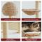 Show in main carousel: Happy & Polly 51-in Natural Plush Cat Tree, Beige slide 3 of 8